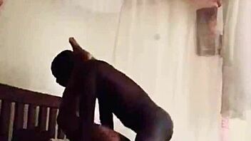 Can Ebony Milf Handle Riding Giant Thick BBC For Deep Throat Cumshot?