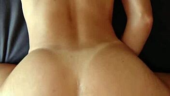 Cheating Milf Wife Bent Over for Anal Gaping Creampie in Pussy and Ass Tearing Fuck