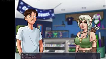 Horny Milf Landlady Seduces In Summertime Saga