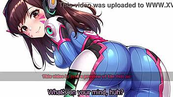 i edge d.va in this femdom game with multiple endings