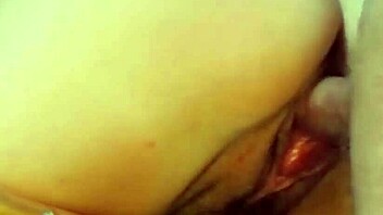 Throbbing Cock Delivers Intense Creampie Pleasure