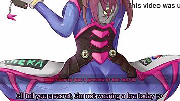 i edge d.va in this femdom game with multiple endings