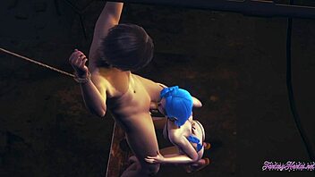 Watch jinx give an uncensored blowjob in league of legends hentai.