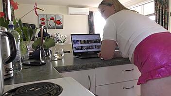 An NZ MILF slut gets fucked hard and pissed on in this dirty scene