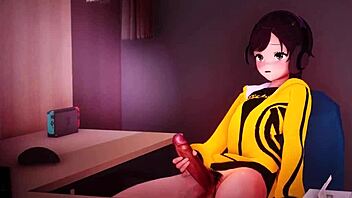 bad boy gets a lesson with handjobs and cowgirl riding