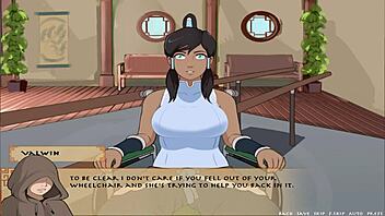 Hentai game with gay and animated porn featuring busty women and four elements