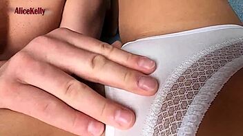 Cute girl feels intense orgasm from big clit pussylicking and fingering.