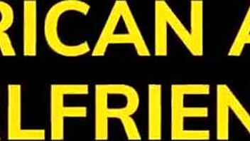 Copine africaine - Belle babe noire baisée en extérieur lors d'un safari