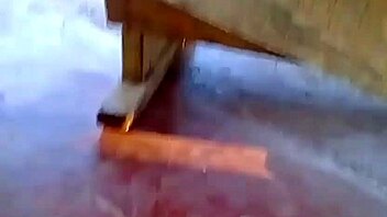 Upskirt view of a stunning Colombian university student