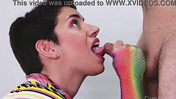 why don't you cum with pride on my face?