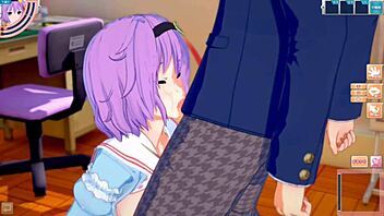 3D cartoon of big-titted anime babes getting screwed