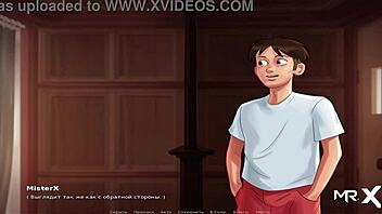 Is this mature milf in Summertime Saga ready to give her husband everything in episode 2 34?