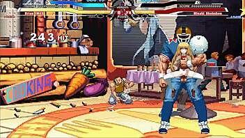 brian vs shokuhou in cartoon hentai sex with cumshot?