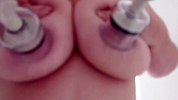 Amateur Tits Get Wild with Nipple Suction Cups