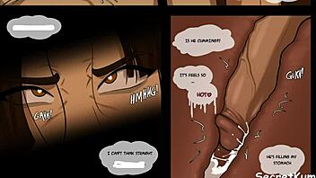Dirty talk and hardcore action in Avatar: The Last Airbender's Azula's boiling rock scene