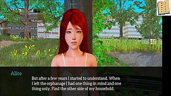 In my new family, the teen with small tits explores hentai adventures