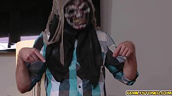 rob fucks alison rey on top of his big cock