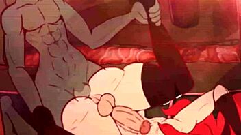 demon fucks devil lynn with d golem in hentai animation 😈