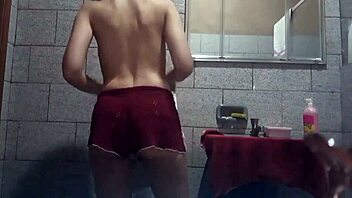 Brazilian Maid's Taboo Bathroom Encounter?