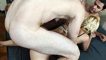 I felt so excited when I fucked the gay friend and my wife's asses after their study session