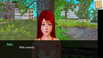 In my new family, the teen with small tits explores hentai adventures