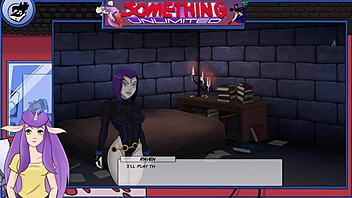 Steamy XXX with a bald pussied anime babe in a hot group session