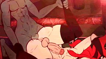 demon fucks devil lynn with d golem in hentai animation 😈