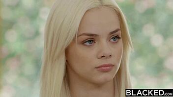 Preppy Girl Enjoys Threesome With Three BBCs