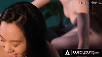 does kimmy kimm comfort hazel moore with romantic sex?