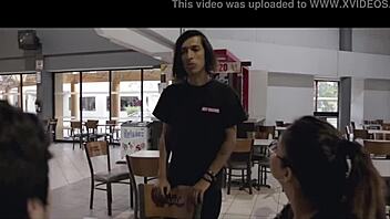 Two Ugly Guys Fail To Fuck Hot Mare, End Up Loving Each Other