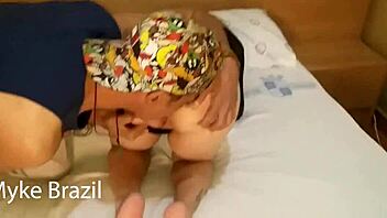 Natasha Sub Calls Myke Brazil For Intense Anal Fucking With Monster Cock!