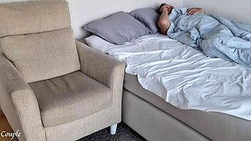 Naughty Wife Shows Off Sex With Husband to Girlfriend.