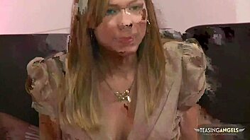 Nicole Ray's naughty oral skills in action in hot scene
