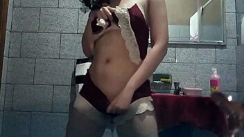 Brazilian Maid's Taboo Bathroom Encounter?