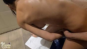 I go to a motel and suck a huge dick that overflows my vagina