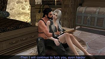Game of Thrones Parody Sex with Daenerys and Khal Drogo. Bouncing Boobs and Hot Missionary Action!