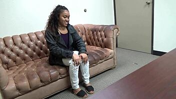 Lil McQueen's casting session took a wild slutty turn today