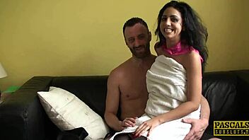 julia delucia begs for rough choking and deepthroat fucking in heels