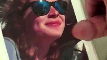 i made a cum tribute for cum and love with my hand