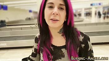 Goth Emo Slut Gets Her Pussy Fisted