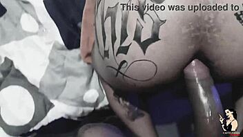 Paty Angel Takes Big Black Cock In Anal With Cum And Moaning