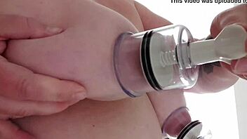 Amateur Tits Get Wild with Nipple Suction Cups