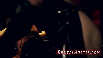 Man, this naive 18+ got held down rough, fed up waiting for a taxi in extreme bondage