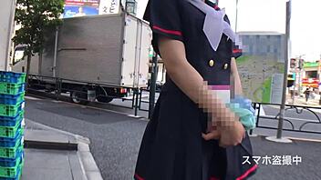 japanese cute teen 18+ idol hide shot in stunning secret footage