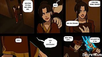 Dirty talk and hardcore action in Avatar: The Last Airbender's Azula's boiling rock scene