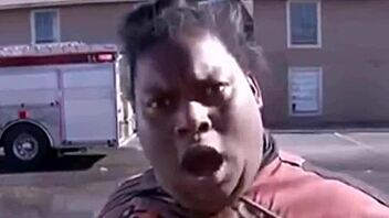 Girls have a pillow fight during lockdown