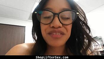 teen caught stealing heels lands in deep trouble at work - shopliftersex