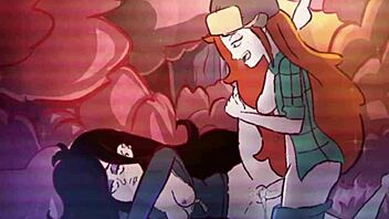 Gravity Falls Futa Wendy in Wild Animated Action