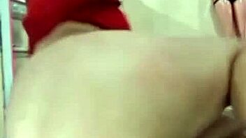 A hot and steamy Brazilian beauty gets her hole stretched by a big black dildo