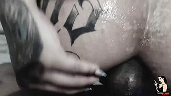 Paty Angel Takes Big Black Cock In Anal With Cum And Moaning